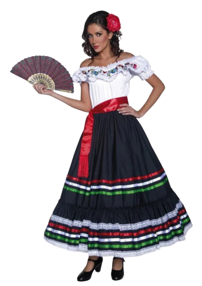 Sexy Senorita Mexican Womens Costume