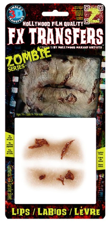 FX Transfers Zombie Series Lips