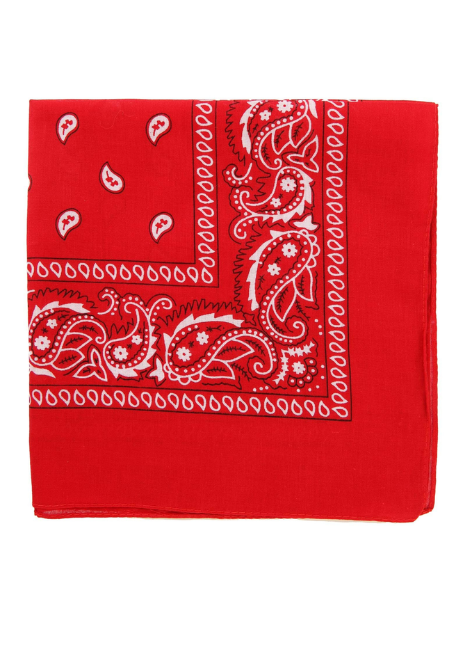 COWBOY SCARF RED - Pirate Bandana