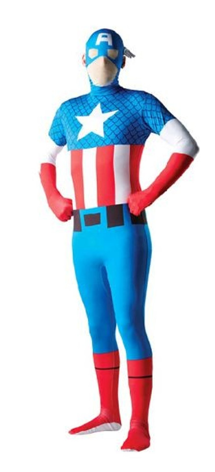 Captain America 2nd Skin Suit