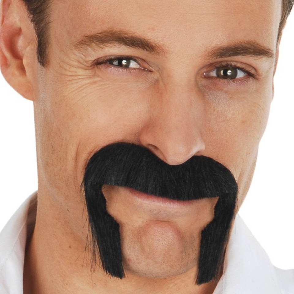 Johnson Mo Black Moustache
