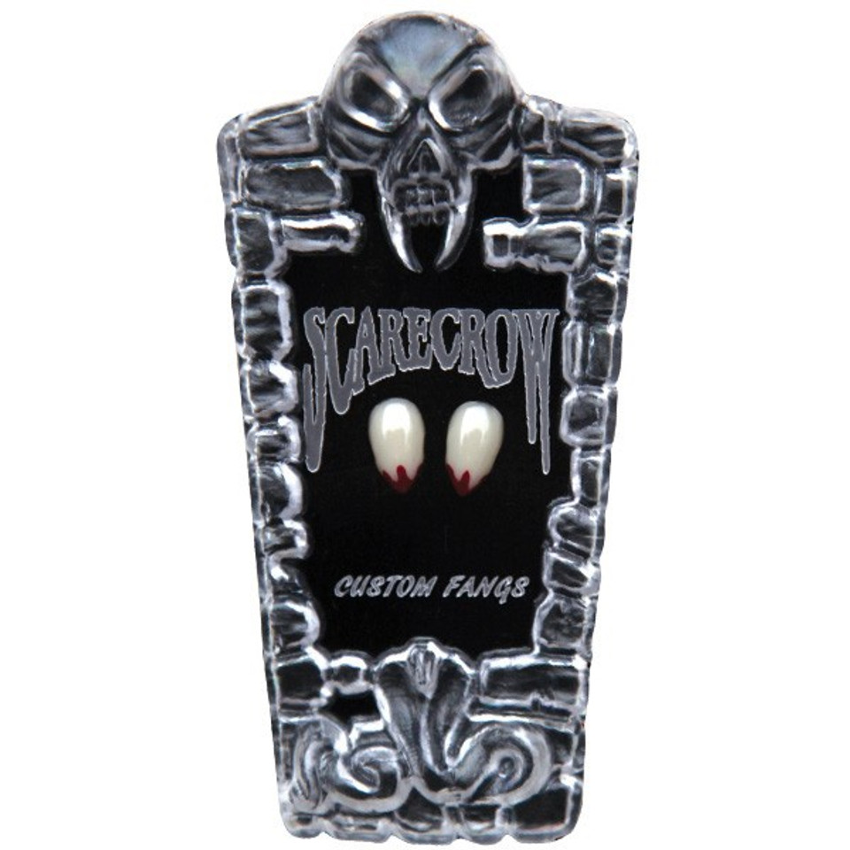 Vampire Fangs Small With Blood Tips