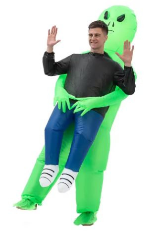 Alien Abduction Inflatable costume