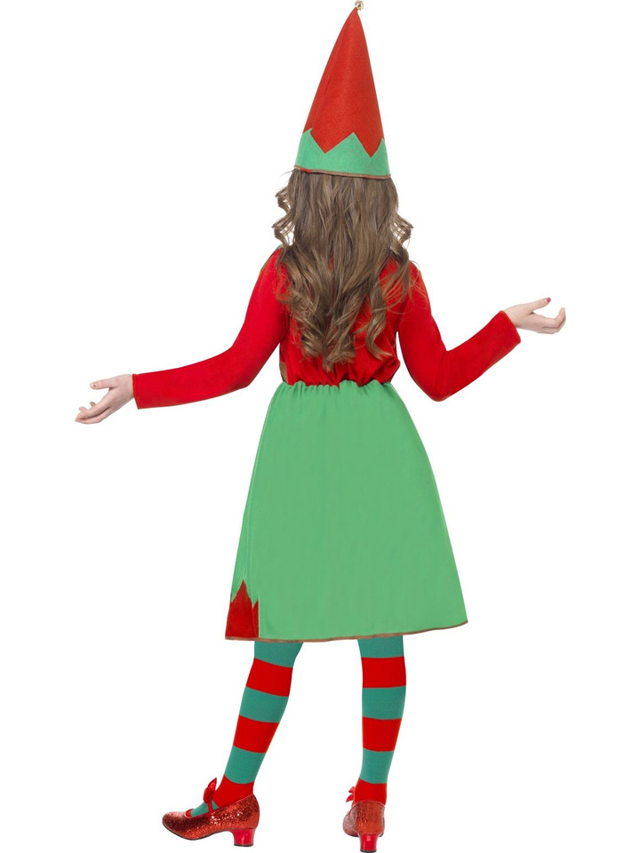 Santas Little Helper Elf Girls Costume