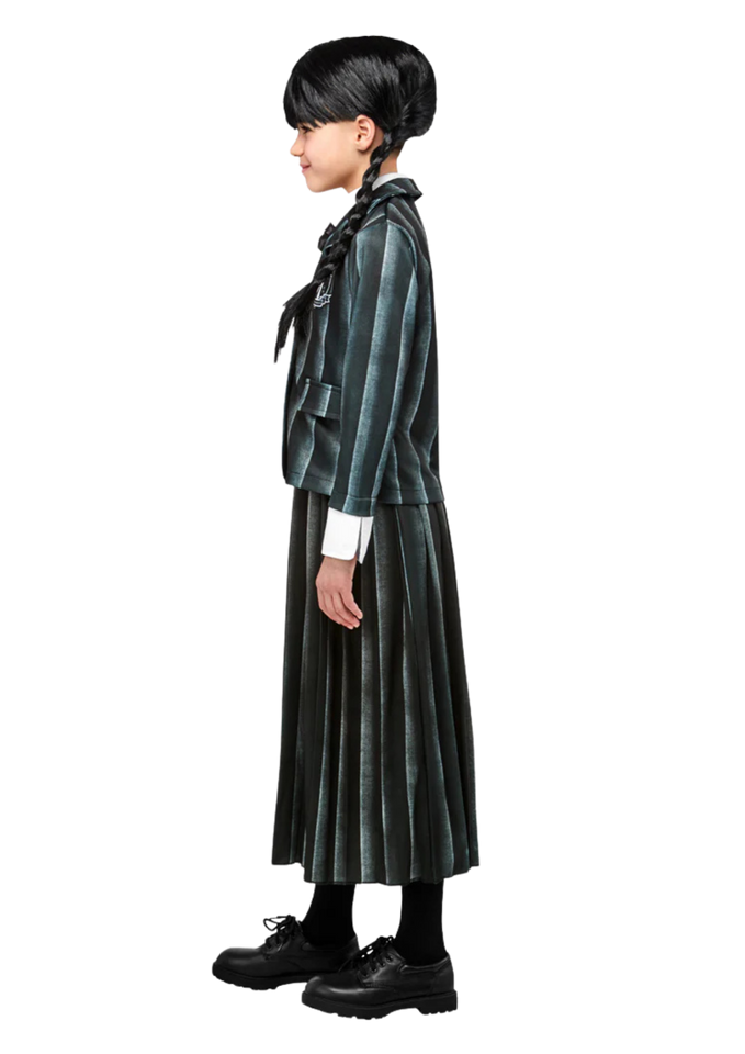 Nevermore Wednesday Addams Black School Uniform Costume