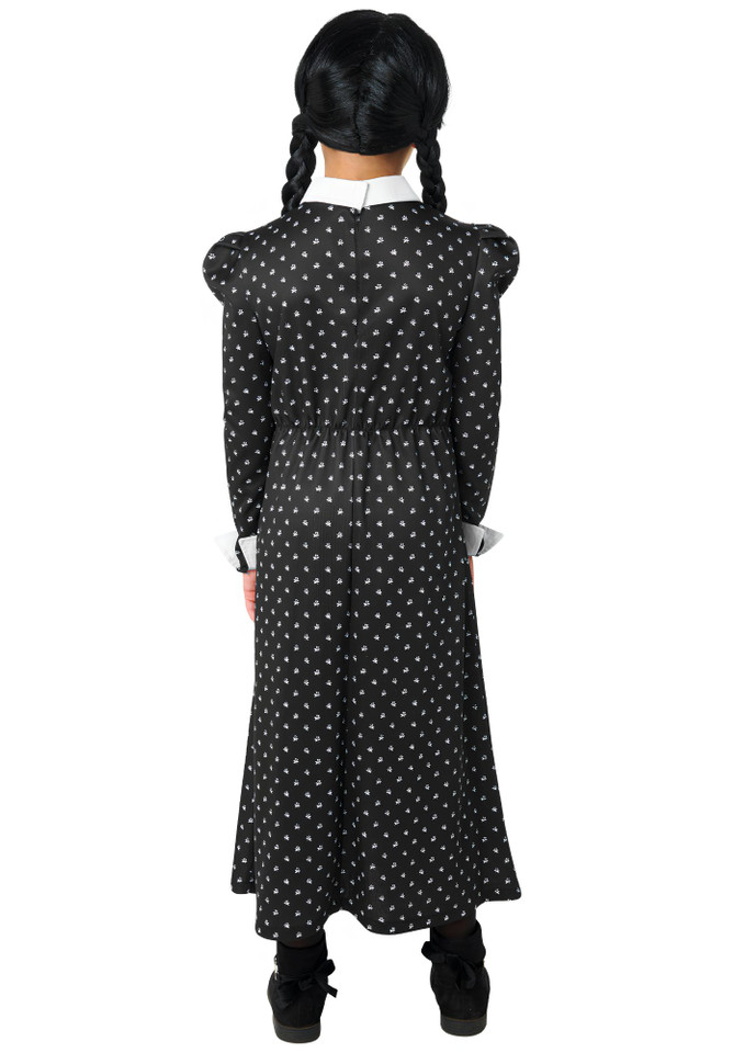 Wednesday Addams Deluxe Long Black Dress