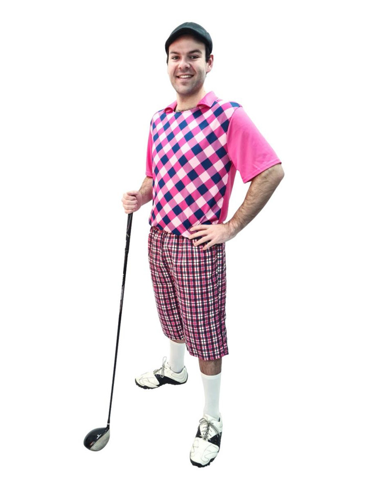 Golf Pro Costume Pink
