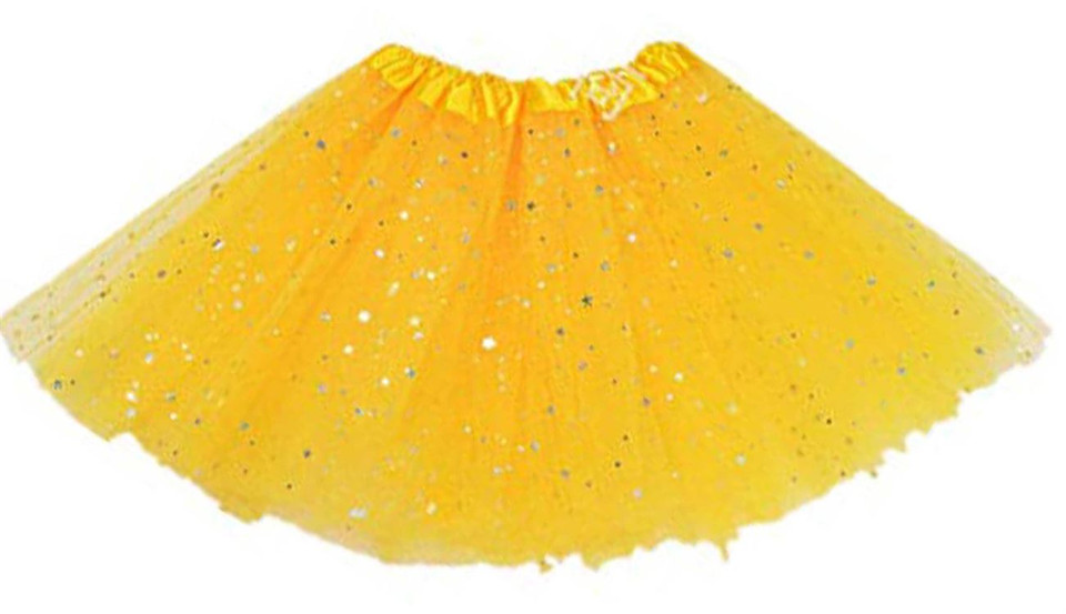 Yellow Glitter Tutu 40cm's