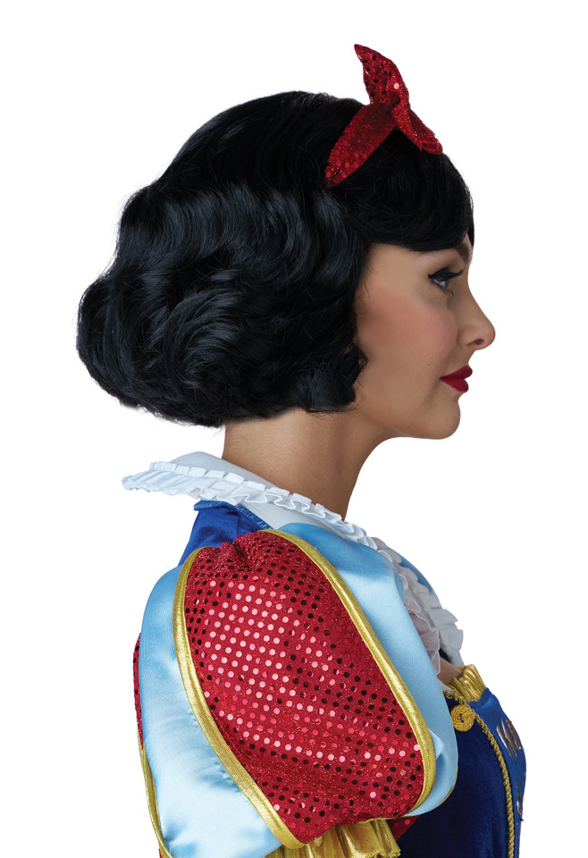 Fairest One Of All Black Wavy Costume Wig