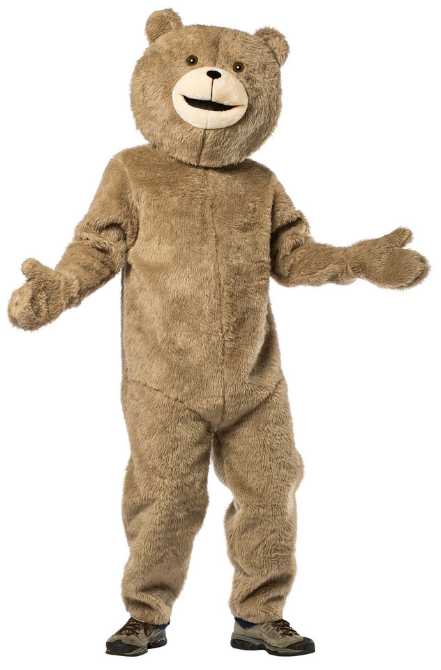 Teddy Bear Adult Mascot Costume