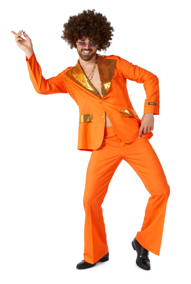 Orange Disco Suit Suitmeister