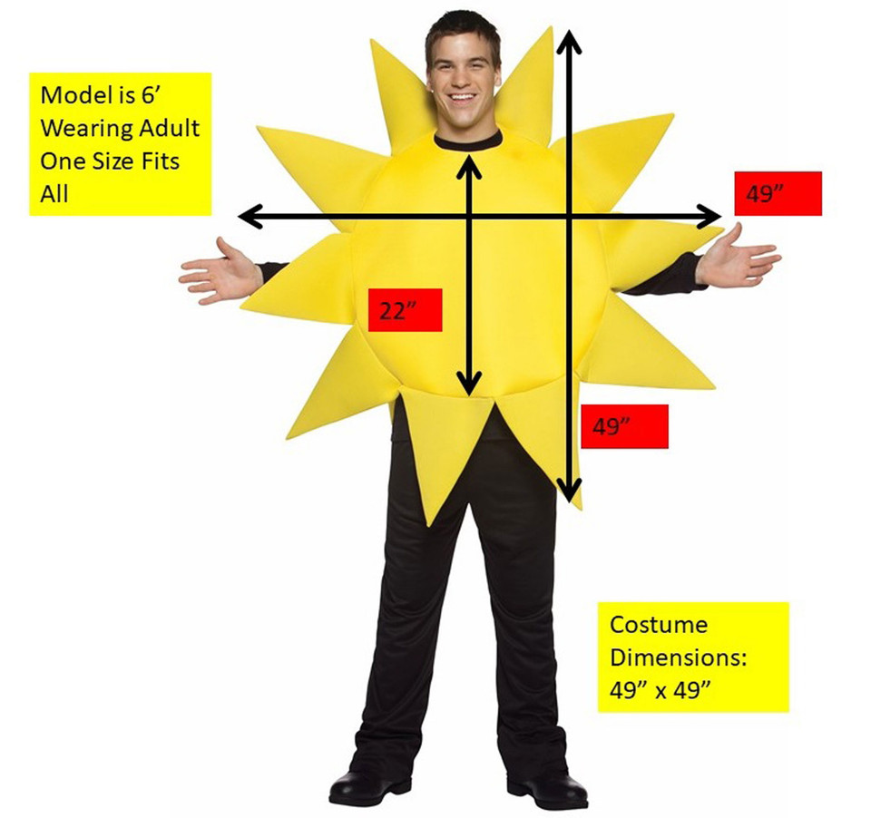 Sunny Day Sun Costume