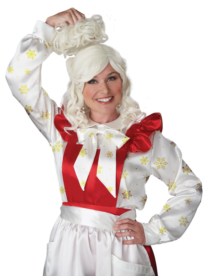 Mrs Claus Costume Wig Mrs Claus Costume Wig