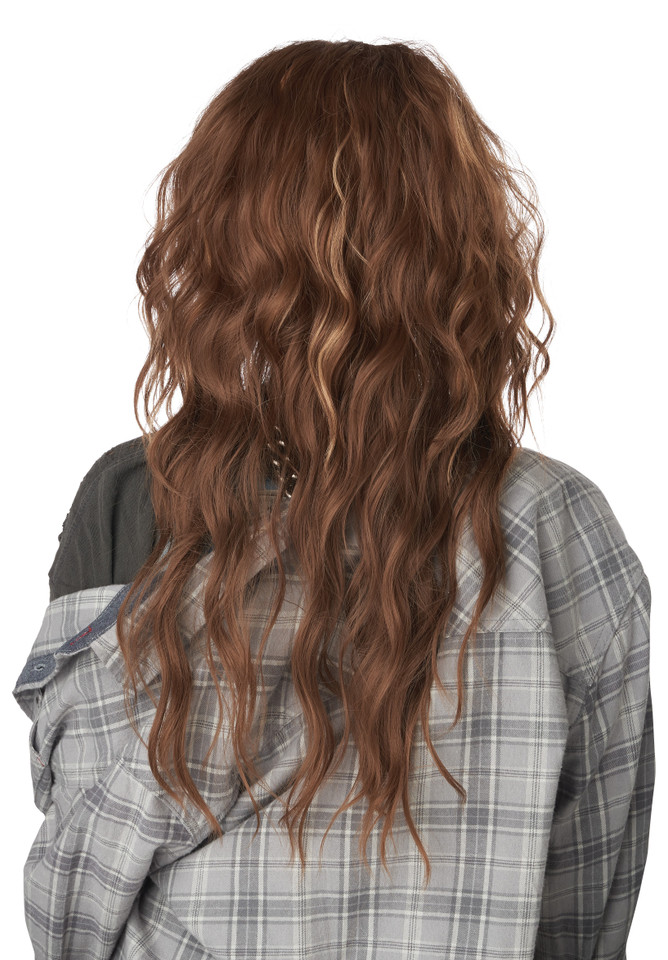 90's Grunge Rocker Wig Brunette