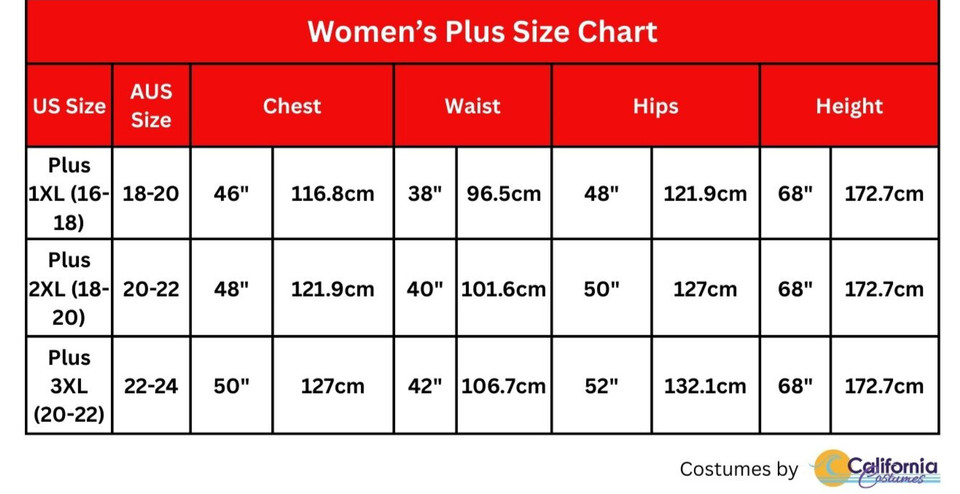 Let's Dance Plus Size Adult Costume