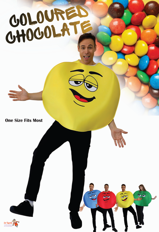 Coloured Chocolate Costume - Yellow