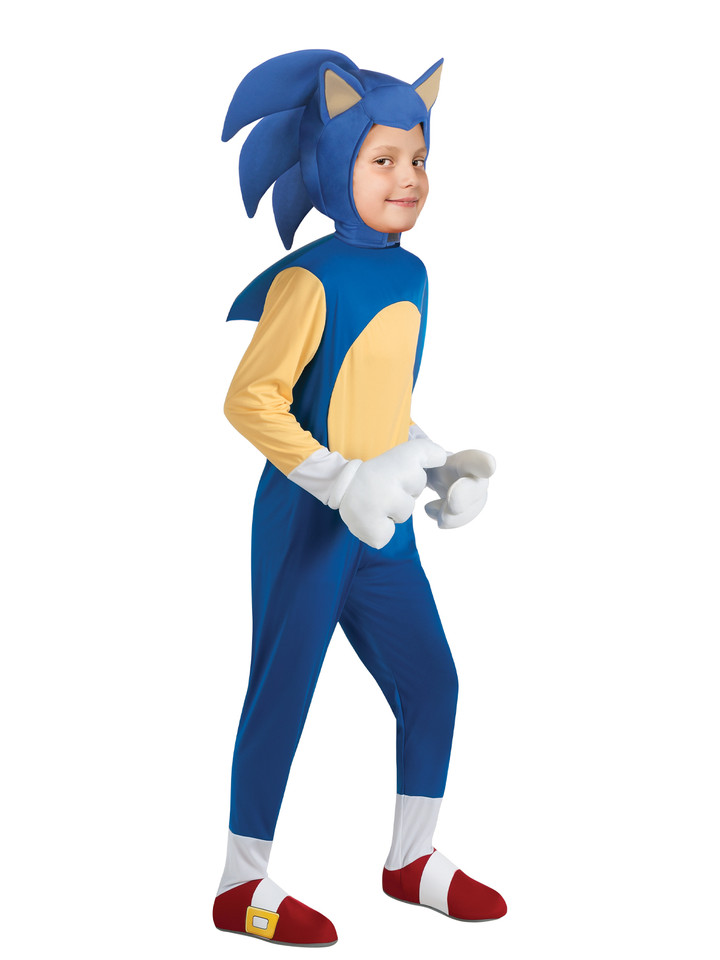 Sonic The Hedgehog Deluxe Child Costume
