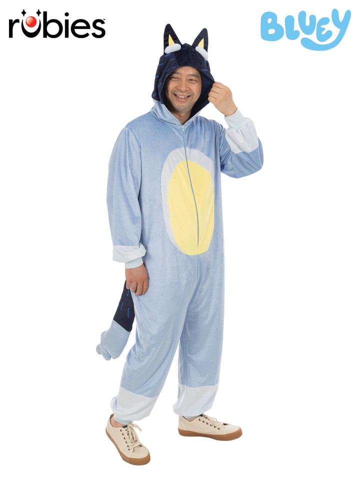 Bluey Bandit Onesie Adult costume