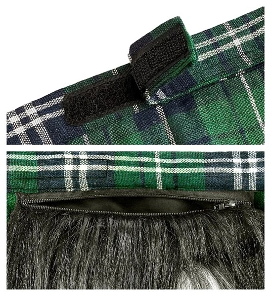 Kilt with Plush Purse Adult Costume