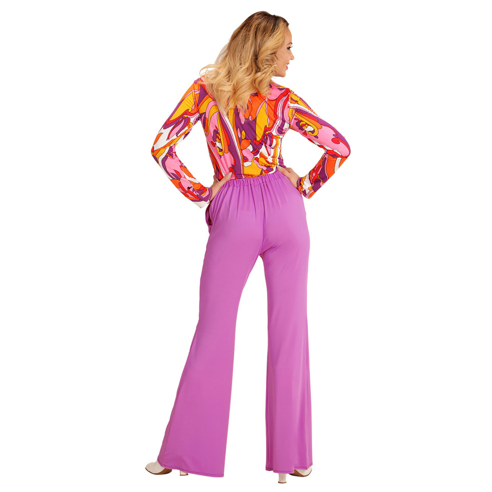 Pink Womens Flares - The 70s Groovy Style