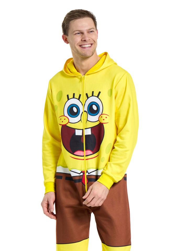 Spongebob Onesie Adult Costume