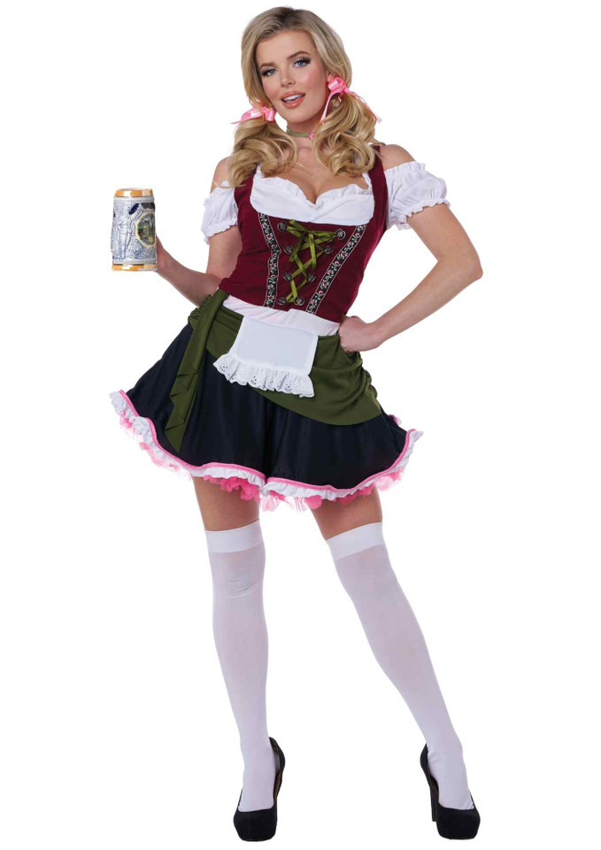 Deluxe Bavarian Barmaid Womens Costume