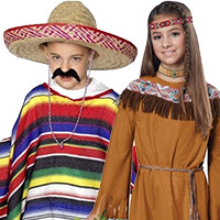 Cowboys and Indians Costumes image