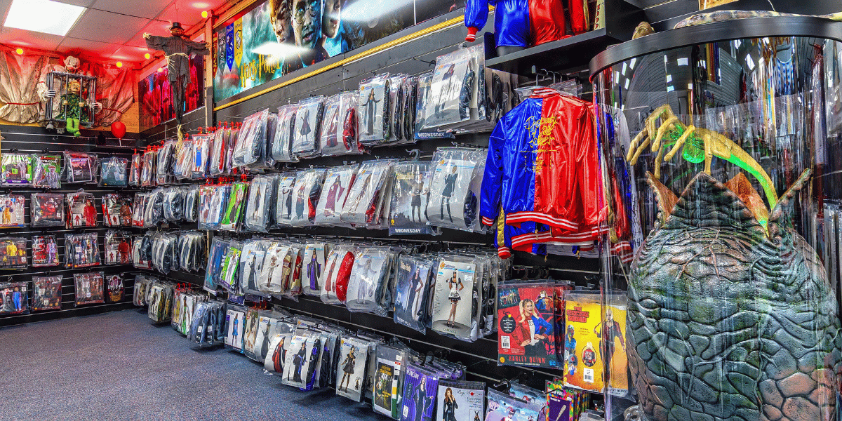 Doyles Costumes store in Wangara, Perth
