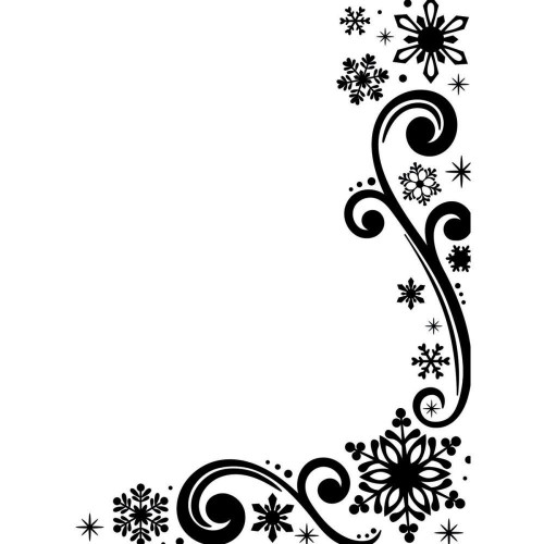 Snowflake Scroll