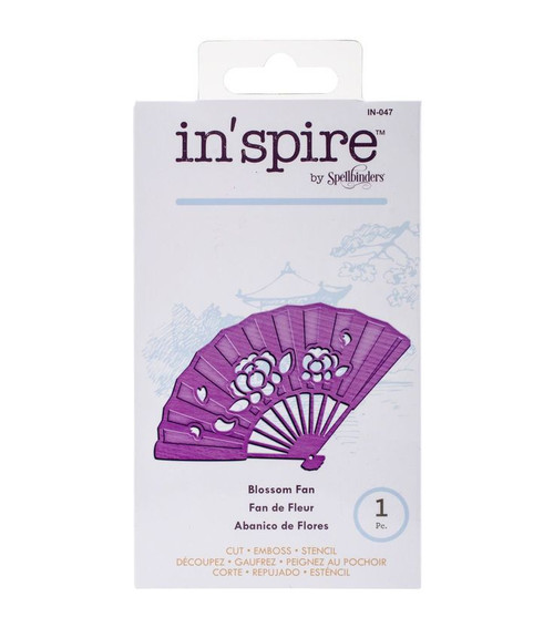 Spellbinders - Inspire  Die - Blossom Fan (disc)