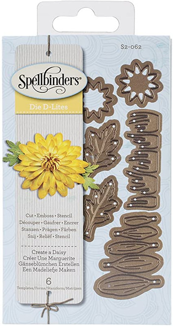 Spellbinders - Die D-Lites - Create a Daisy