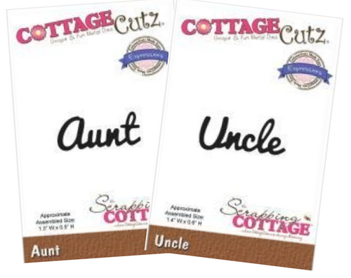 CottageCutz Dies - Aunt & Uncle Set