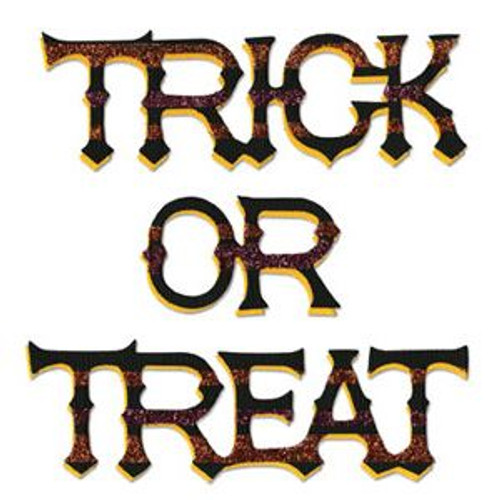 Sizzix Bigz Die - Phrase, Trick or Treat