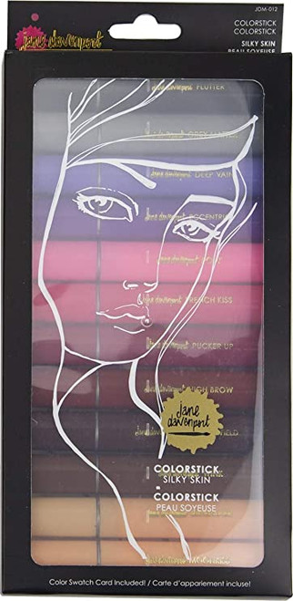 Spellbinders Jane Davenport Silky Skin ColorStick Gel Crayons 12/pkg (disc)