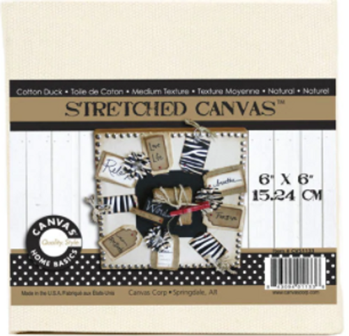 Canvas Corp Stretched Canvas - 6 x 6
