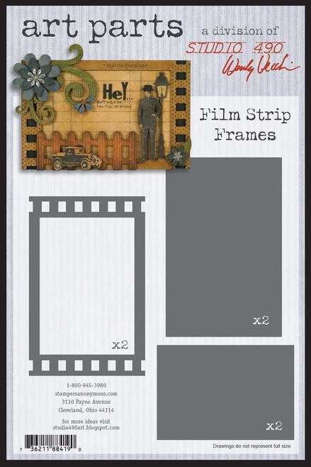 Wendy Vecchi Art Parts - Film Strip Frames