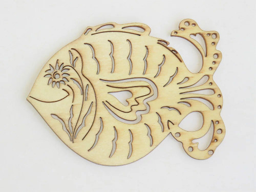 Wood Die Cut - Fish