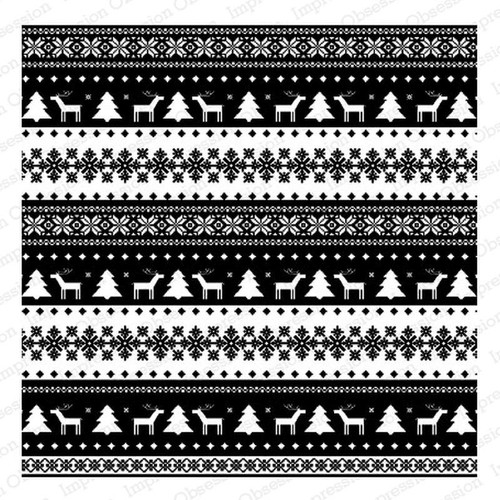Cover-a-Card Cling Stamp - Nordic Christmas