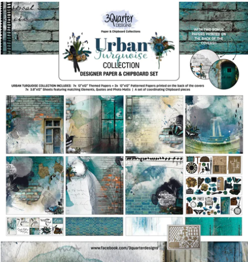 Scrapbook Collection - Urban Turquoise