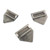 49 And Market Curators Essential Metal Index Clips 8/Pkg - Aged Silver