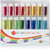 Original Stationery Glitter Shake Jars - Extra Fine Powder, 24 Multi Color Assorted Set