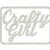 Chipboard Die Cut Word - Crafty Girl