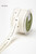 Ivory Canvas Printed Ribbon with Woven Edge 3/4" - Handmade with love