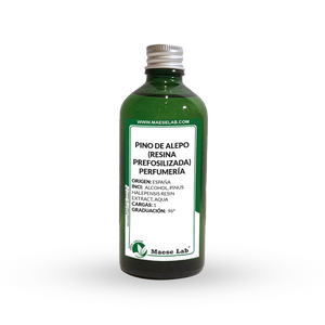 Pino de Alepo (Resina prefosilizada) - Perfumería