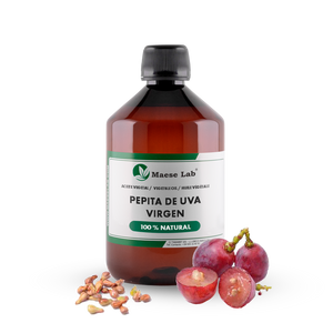Aceite de Pepitas de Uva es ideal para su uso en la formulación de cosméticos naturales, como cremas, lociones o productos de cuidado personal.