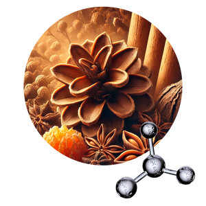 Beta-cariofileno. Aroma doce, profundamente picante, especialmente cravinho, forte e seco.