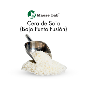 Cera de Soja (BPF) Natural - p/velas con vaso: sustituto perfecto de la parafina, ya que es Naturaldegradable
