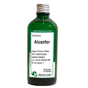 Extracto de Alcanfor Natural Cristalizado - Tintura