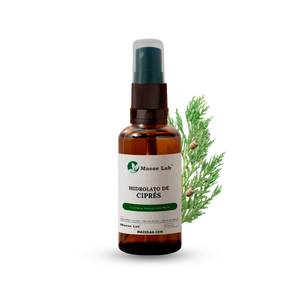Hydrolat naturel de cyprès : utilisé en massage ou en friction pour favoriser la circulation.