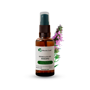Hidrolato de Hisopo Natural: sirve para refrescar y calmar la piel irritada o inflamada.